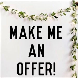 ✨ Make an offer on those items you enjoy ✨